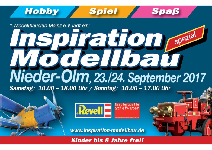 Plakat Inspiration Modellbau 2017 Plakat Inspiration Modellbau 2017